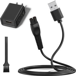 5V Fast Charger for Philips Norelco Newer Model 3900 2400, Wet & Dry Shaver Newer Series 2000 5000 7000 3000 QP2724 QP2834 QP1924, MG7910 MG5910 MG9510 Philips Oneblade 360 Trimmer Electric Shaver