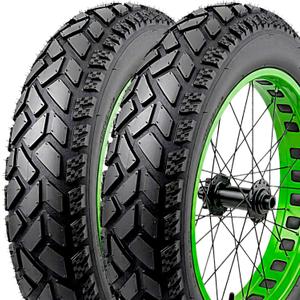 16x4 Fat Tire  Heavy-Duty All-Terrain E-Bike & Fat Bike Tire | Thick Non-Foldable Wire Bead, Durable Innova Power Grip, Smooth Ride & Strong Traction