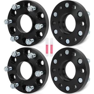 ECCPP 4PCS 6x5.5 to 6x5.5 Wheel Spacers Hub Centric 1" 6x139.7mm 14x1.5 78.1mm for Chevrolet Silverado 1500 1999-2023 | for Chevrolet Suburban 1500 2000-2014 | for Chevrolet Sierra 1500 1999-2023