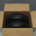 4.10/3.50-4 Pneumatic Tire, 10" Tire and Wheel, 2 Pack, with 2.2" Offset Hub, 5/8" Axle Bore Hole, Sealed Bearings, for Hand Truck Trolley Dolly Cart