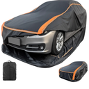 Patented Fully Enclosed Car Cover Waterproof All Weather 2-in-1