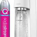 SodaStream Terra Sparkling Water Maker (White) with CO2 and Dishwasher Safe Bottle