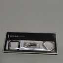 Stainless Steel Band and Case Compatible With Apple Watch Iwatch Ultra Series 11 10 9 8 7 6 5 4 3 2 1 SE Herms 49mm 45mm 46mm 44mm 42mm 41mm 40mm 38mm,Men Women Classic Classy Metal Business (Black&Silver)