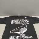 Morning Woody My Favorite Duck Hunting Funny Hunter Men T-Shirt, L