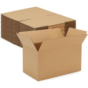 Eupako 11x6x6-Small-Shipping-Boxes-30-Pack-Brown-Corrugated-Box-Mailers, Cardboard Boxes for Packaging Small Business, Mailing