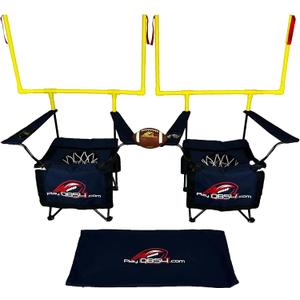 QB54 - The Ultimate Football Yard Game Set, Outdoor Football Toss for Tailgating, Backyard, Beach, Park, Tournaments, Sports Training, Score Touchdowns, Kick Field Goals