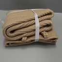 YOUDENOVA Jute Rope Laundry Hamper Basket, 58L Tall Woven Collapsible Baskets for Blanket Organizing Clothes Hamper for Laundry Bedroom Storage