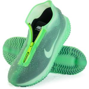 HTHOY&GOWY Shoe Covers Waterproof Silicone Rain Overshoes for Kids Men and Women (L(Women 6.5-10.5,Men 6.5-9), Green)