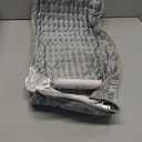 Deepsoon Heating Pad,Electric Heating Pads for Back,Neck,Abdomen,Moist Heating Pad for Shoulder,Knee,Arms,Legs,Dry/Moist Heat & Auto Shut Off,Birthday Gifts for Men and Women,Light Gray,24x12 Inch