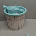 Nostalgia Electric Ice Cream Maker  Parlor Style, Old Fashioned Soft Serve Ice Cream Machine Makes Frozen Yogurt or Gelato in Minutes - Fun Kitchen Appliance  White - 4 Quart