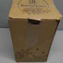 Memorial Lantern Bereavement Gifts in Memory of Loved One - Remembrance Sympathy Gifts for Loss of Mother or Father with LED Candle and Remote (Those We Love Don't Go Away White)