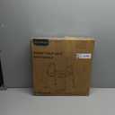 Toilet Seat Risers for Seniors, FSA HSA Eligible Raised Toilet Seat with Handles, Adjustable Height & Width, Cozy Padded 400lb Elevated Toilet Seat, Fit Any Toilet (Grey)