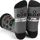 Lavley Funny Socks For Geeks - Cool Gifts for Gamers, Musicians and Teachers