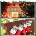 Soulchen 24 Packs Religious Christmas Plastic Peppermint Candy Cane with Jesus Is the Reason for the Season Card Organza Bag Gift Set for Church Gatherings Holiday Events Community Supply
