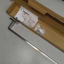 JQK Brushed Towel Bar, Rounded Edges 26.41 Inch Towel Rack, 304 Stainless Steel Bathroom Wall Mount, Useable Length 24 Inch, TB250L24-BN