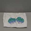 Mermaid Sea Shell Bra Costume TShirt, XL
