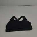 RUNNING GIRL Sports Bra for Women, Criss-Cross Back Padded Strappy Sports Bras Medium Support Yoga Bra with Removable Cups (Large)
