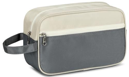 Travel Toiletry Bag for Men Women, Toiletries Dopp Fit, Water Resistant Shaving Bags, Small Bathroom Hygiene Organizer Pouch