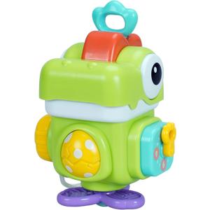 2 x Dinosaur Busy Cube, Sensory Toys for Toddlers 1-3, Activity Cube Baby Travel Toy for Infant Baby 9-12-18 Months, First 1st Birthday Gifts for Boys Girls