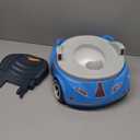 Hot Wheels Blue Race Car Potty Training Toilet, Race Car Potty Seat Includes Detachable Toddler Toilet Seat and Kids Potty, Ages 12 Months and Up