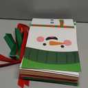 Ssyuysto 12PCS Christmas Gift Boxes with Lids and Ribbon  Small Holiday Present Boxes for Gifts Wrapping Xmas Party Favor Boxes Merry Christmas Decorative Packaging for Candy Cookies Small Gifts (6.7'' x 6.7'' x 3.5'')