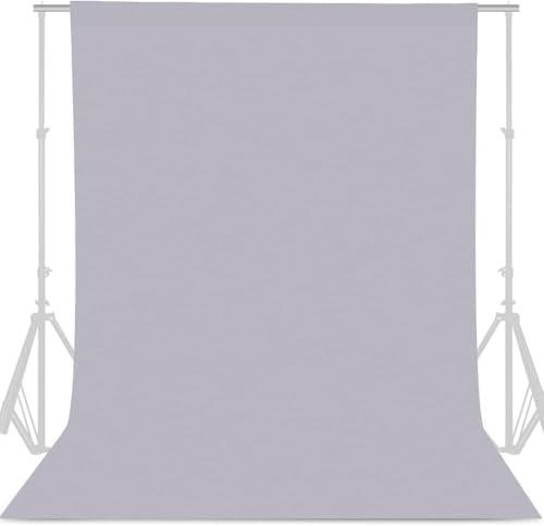 GFCC Gray Photo Backdrop - 10FTx10FT Grey Background for Photography Photo Booth Backdrop for Photoshoot Video Recording Background Screen Parties Curtain