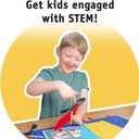 Rubber Band Helicopter Kit, 30-Pack Build 30 Rubber Band Helicopters, Complete STEM Project Kit for Classrooms, Ages 8+