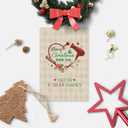 2 x Funny Shear Genius Christmas Cards Gift for Beautician Hair Stylist Barber Salon Worker, Merry Christmas Thank You Card for Hairdresser Stylist, Humorous Holiday Greeting Card with Unique Salon Design