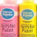 Acrylic Paint Pack of 2 Yellow, Pink