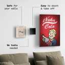 Displate Magnetic Wall Mount Kit for Hanging Pictures, 3-Pack Peel & Stick Wall Magnets with Safe Removable Adhesive Leaf - No Drill, Damage-Free Magnets for Wall Art, Metal Posters & Prints