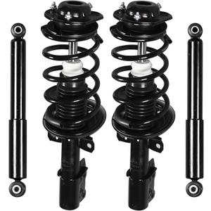 4PCS Front & Rear Struts Shock Absorbers Assembly Fit for Chevy Cobalt 2005-2010 / HHR 2006-2011, for Pontiac G5 2007-2009 / Pursuit 2005-2006, Replace 172179R 172179L 349043