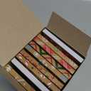 JOYIN 9Pcs Gift Card Boxes Holder for Christmas, Brown Kraft Paper Envelope Boxes for Presents Wrapping, Design Xmas Holiday Birthday Decor, Small Party Favor Money Cash Holder