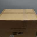 GBHOME Ceramic Dinnerware Sets for 6, 18 Pieces Stoneware Plates and Bowls Sets, Scratch Resistant Dishes, Dishwasher & Microwave Safe, Reactive Glaze-Cappuccino