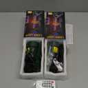 Enhon Christmas Laser Projector Light Show Outdoor, Red Green Blue 3 Color Starry Lights Show, Laser Light with RF Control, IP65 Waterproof Holiday Christmas Outdoor Decor (2 Pack)