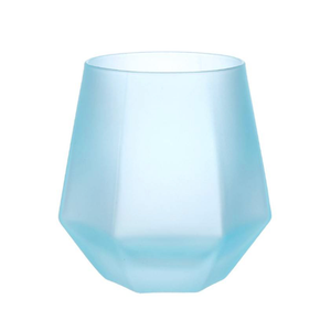 Wine2Go Diamond Silicone Wine Glasses 9oz, Pack 2