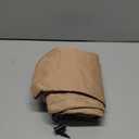 QH.HOME [2025 Upgraded 900D Fabric] Fire Pit Cover Round for Solo Stove Bonfire 2.0, Strong Tear Resistant,Waterproof Firepit Accessories for Gas/Table/Bowl Fire pits - 21" D X 15" H - Wheat