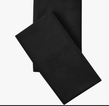 Black Pillowcase 2 Pack