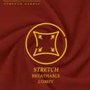 Hybrid & Company Women Stretch Skinny Dress Pants Nylon Ponte Pull On Office Leggings Trousers (Red)