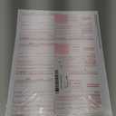 1099 NEC Copy A Forms, 25 Federal Income Laser Tax Forms, Use with 2025 1099 NEC Forms, RED Copy A ONLY, 25 forms-9 sheets 2025