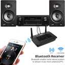 1Mii B03 Bluetooth 5.3 Transmitter Receiver for TV Home Stereo BT Headphones, aptX Low Latency/Adaptive/HD Bluetooth Audio Adapter, Splitter for Wired & Wireless, Optical RCA AUX 3.5mm Inputs/Outputs
