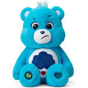 Care Bears 14 Grumpy Bear - Blue Plushie for Ages 4+ Perfect Stuffed Animal Holiday, Birthday Gift, Super Soft and Cuddly Good For Girls and Boys, Employees, Collectors