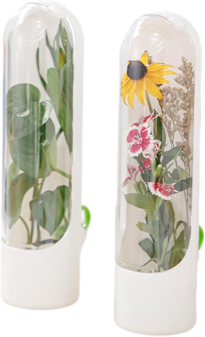 2pcs Fresh Herb Keeper, Herb Saver, Herb Keeper for Refrigerator, Herb Storage Container Keeps Greens Fresh Herb Saver Asparagus Keeper Practical Kitchen Tools for Cilantro(2 pcs), free size