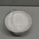 Extra Wide 6.1" Raised Cat Food Bowl, Shallow Ceramic Elevated Cat Feeder, Anti Vomiting, Stress Free, Whisker Fatigue, Pet Food or Water Bowl, White