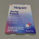 Nexcare Thin and Transparent Acne Patch, Skin Cover Absorbs Pus and Oil from Clogged Pores, Made with hydrocolloid, tab Allows for Easy Removal from Liner - 117 Pimple Patches