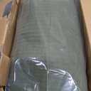 Bedsure 100% Cotton Muslin Blanket King Size for Bed - 4-Layer Breathable and Lightweight Thin Soft Summer Gauze Muslin Blanket for Adults, Olive Green, 108x90 Inches