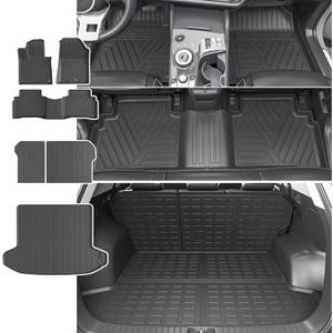Fuel Floor Mat Cargo Mat Compatible with 2023-2025 Kia Sportage Cargo Liner Trunk Liner Backrest Replacement for 2023-2025 Kia Sportage Accessories