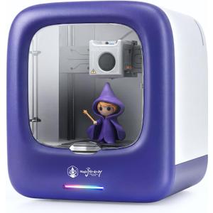 3D Printer for Kids, AI-Powered, Fully Assembled, STEM Gift
Safe Enclosed Design, 8,000+ Models, Live Camera, Creative Learning Tool for Boys Girls, Home & School Use, 200g PLA Filament Dimensions 13.7"D x 13.15"W x 15.47"H