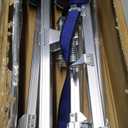 Jecoupoon 24-40 Inch Aluminum Alloy Drywall Stilts with Sliver for Working at High Places (Silver,24-40 Inch)
