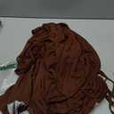 Popilush Corset Dress - Summer Club Outfits for Women Built in Bra Shapewear Drawstring Adjustable Ruched Mini Dresses, S, Brown