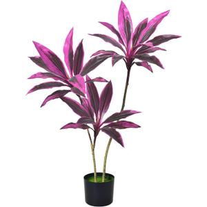 4Ft Dracaena Tree Artificial Plants Indoor Outdoor Decor Cordyline Red Sister House Plants, Hawaiian Fake Plants for Office Living Room Porch Patio Housewarming Gift (6in) 4Ft Dracaena Tree Artificial Plants Indoor Outdoor Decor Cordyline Red Sister House Plants, Hawaiian Fake Plants for Office Living Room Porch Patio Housewarming Gift (6in)